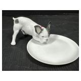Lladro French Bulldog Tray 500 Madison 2012