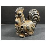 Rooster tea light