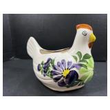 Ceramic chicken planter