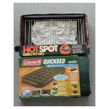 Camping Stuff! Coleman Air Mattress and Hot Spot