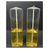 Glass Candle Sticks