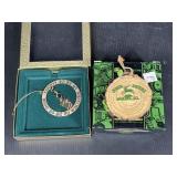 John Deere Ornament & Door County WI Ornament