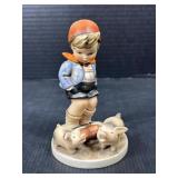 Goebel Hummel ï¿½Piggy Bankï¿½ Boy with Pigs Figurine