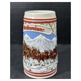 Budweiser Anheuser-Busch Clydesdale Stein