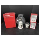 Porcelain Ware Hurricane Lamps