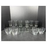 2 sets of 4 Glasses and more