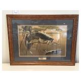 Al Agnew Signed & Numbered Bass Framed Print