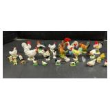 Ceramic tiny chickens and more