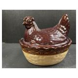 Ceramic Nesting hen