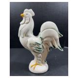 Hand Painted Ceramic Rooster Figurine