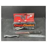 Chefï¿½s Choice knife Sharpener and knives