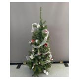 Small Christmas Tree with Fishing Ornaments