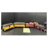 McCormick bourbon whiskey train set
