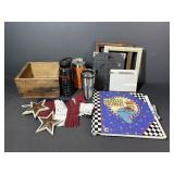 Thermos, Scrap Book, and more