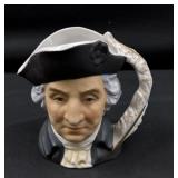 Vintage Lefton China George Washington Head Vase