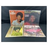 Aretha Franklin and Ella Fitzgerald Vinyl Records