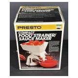 Presto Food Strainer sauce maker