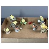 Lefton China and more Bird Decor