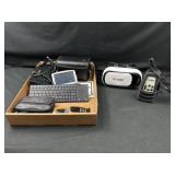 VR Headset, Keyboard, and More