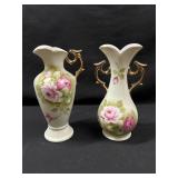 Lefton Floral Vases