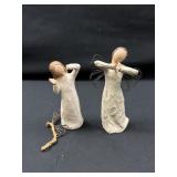 Willow Tree Angel Of Happiness (Both Have Broken