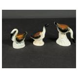 Genuine Bone China Geese Decor