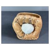 Lefton Ball Glove Pocket vase