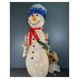 Lighted Snowman Decor
