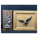 Eagle metal decor