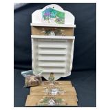 Vintage Wooden Calendar Decor