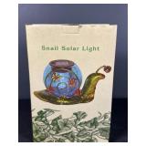 Solar Snail Decor