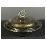 FB Rogers Plated Lidded Bowl
