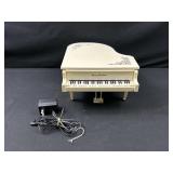 Animated "Merry Christmas" Mini Grand Piano with A