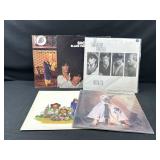 Large Tote of Vinyl Records America, Rick