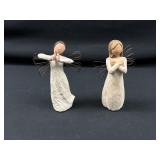 Willow Tree Angel Of Happiness & Sign For Love