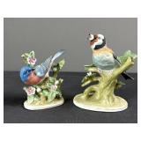 Lefton China Oriole and Blue Bird