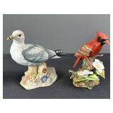 Lefton china Gull and Cardinal