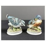 Lefton Eastern Blue Bird and Blue Jay