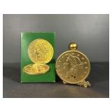 Avon Gold Piece Decanter