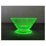 Uranium Glass Sherbet Cup