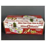 Slice-O-Matic Vegetable Slicer w/ Container