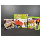 Xpress Redi Set Go, Pop Chef & Bread Slicer