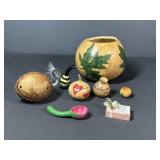 Handmade Gourde Pottery and Decor