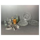 Floral Glass Plates, Cookie Cutters, and More