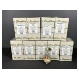 Enesco Foundations Hanging Christmas Ornaments