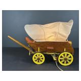 Wooden Stagecoach Lamp