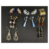 Vintage Fashion Clip on earrings