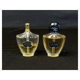 2 Guerlain Shalimar Perfume Bottles