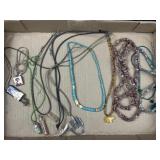 Rhodonite necklace and more