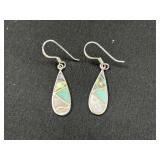 Sterling Silver Tear Shaped Earrings